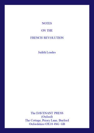 Notes on The French Revolution