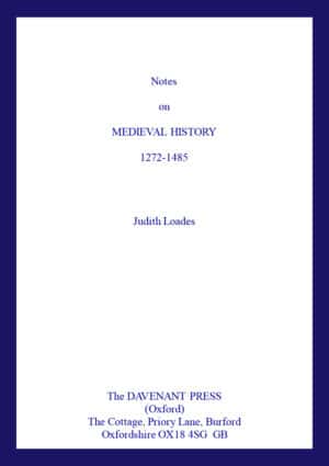 Notes on Medieval History 1272-1485